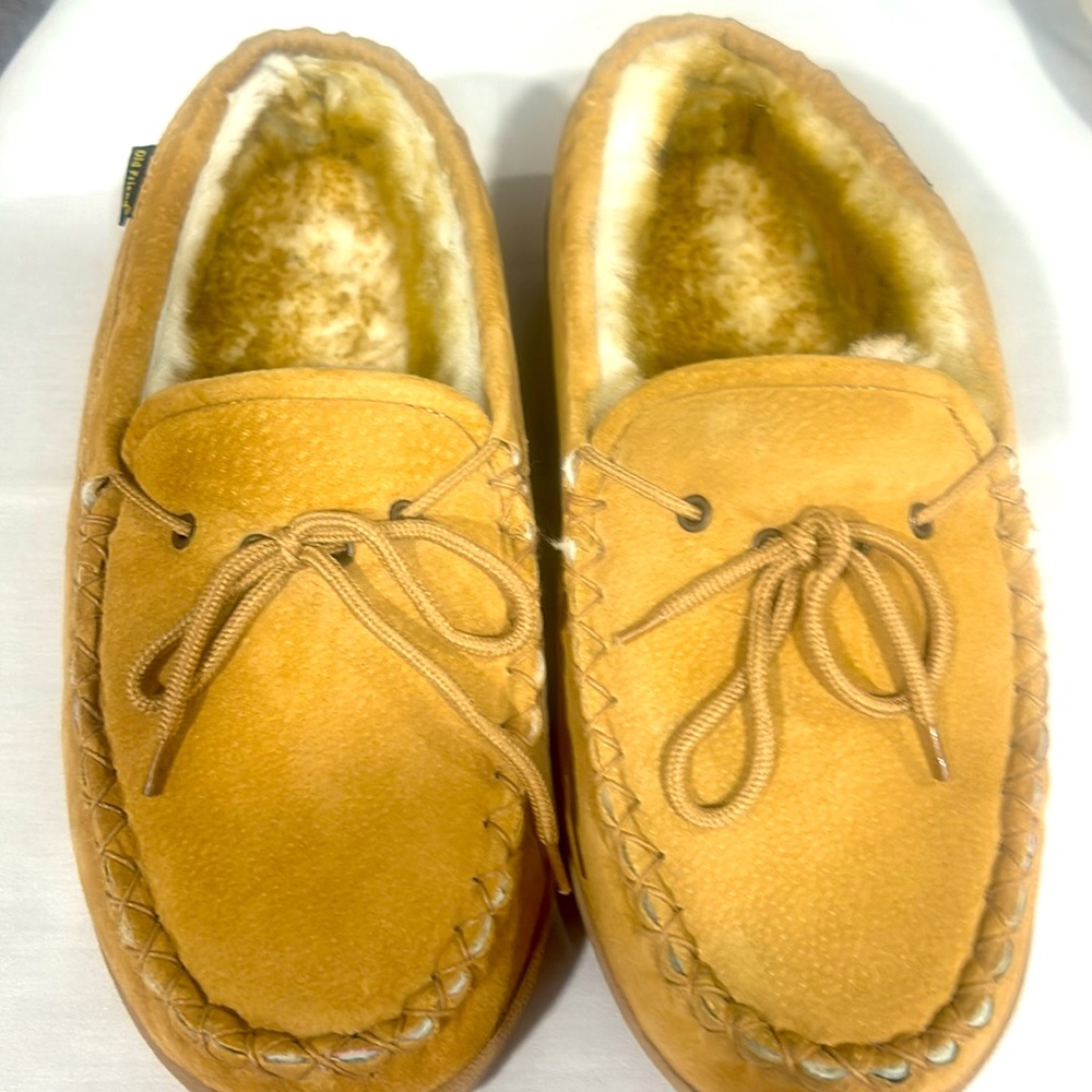 New Old Friends Slippers - Removable Sheepskin, rubber outer sole- leather upper - Picture 3 of 12